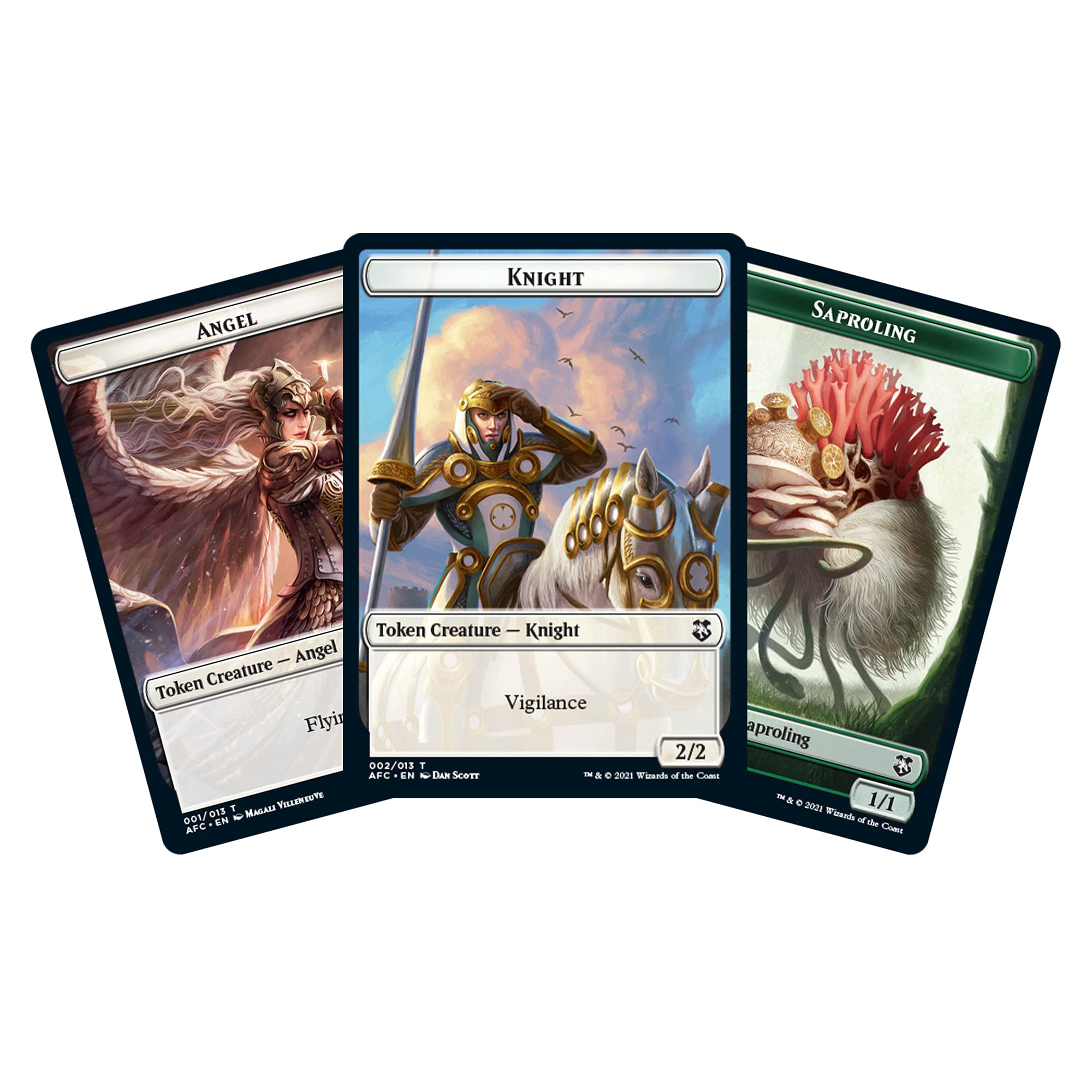 Magic: The Gathering Adventures in The Forgotten Realms Commander Deck – Aura of Courage (Green-White-Blue) - Image 5