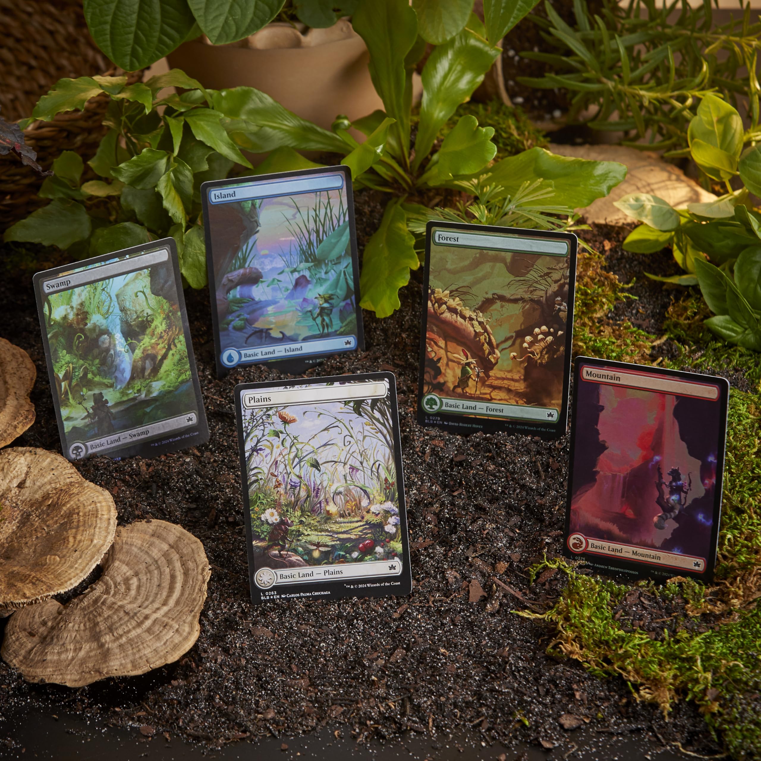 Magic: The Gathering Bloomburrow Bundle - 9 Play Boosters, 30 Land Cards + Exclusive Accessories - Image 6