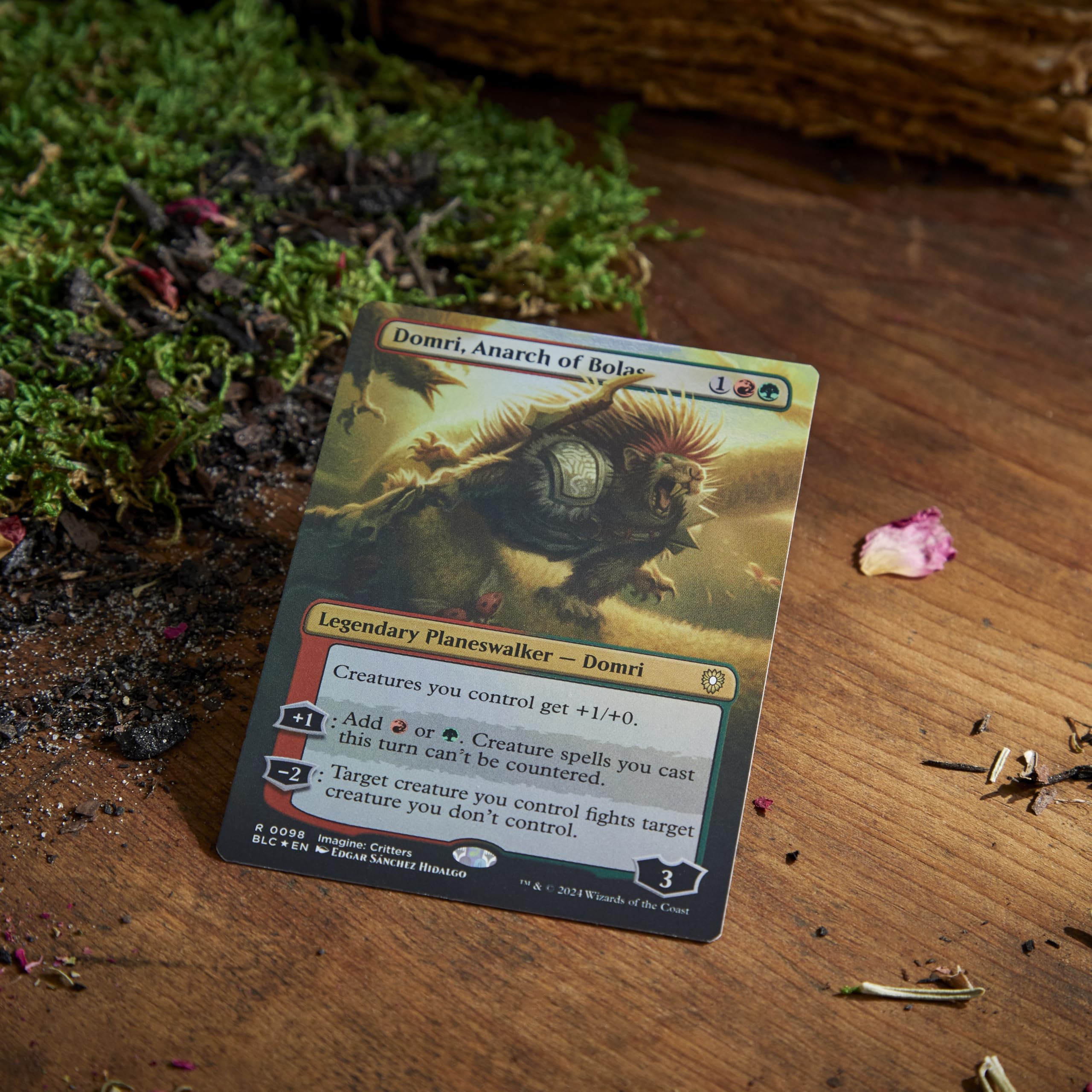 Magic: The Gathering Bloomburrow Commander Deck - Animated Army (100-Card Deck, 2-Card Collector Booster Sample Pack + Accessories) - Image 4