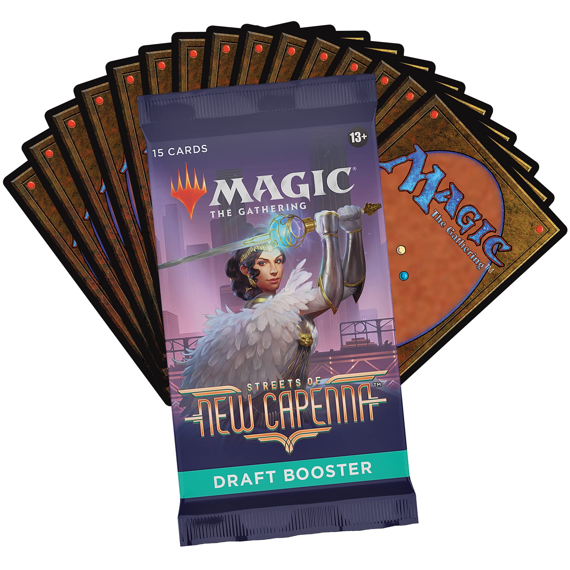 Magic: The Gathering Streets of New Capenna 3-Booster Draft Pack | 45 Magic Cards - Image 3